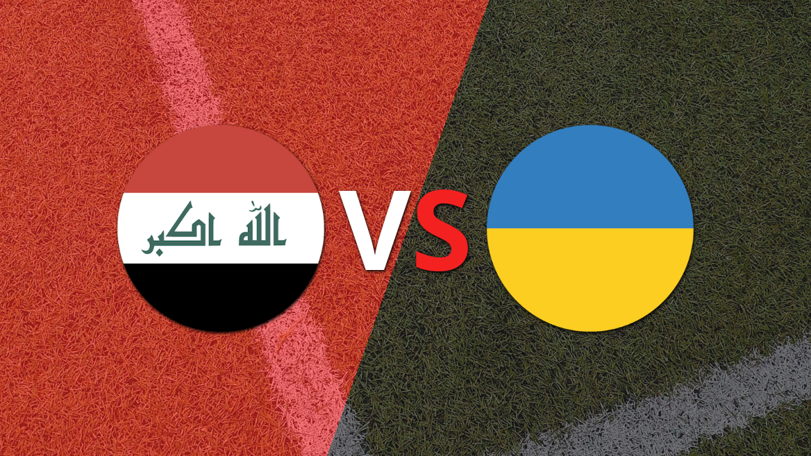 IRAK SE ENFRENTA ANTE LA VISITA UCRANIA POR LA FECHA 1 DEL GRUPO B
